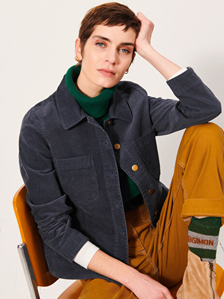 VESTE GEMIO  Reglisse , Prêt-à-porter Bensimon