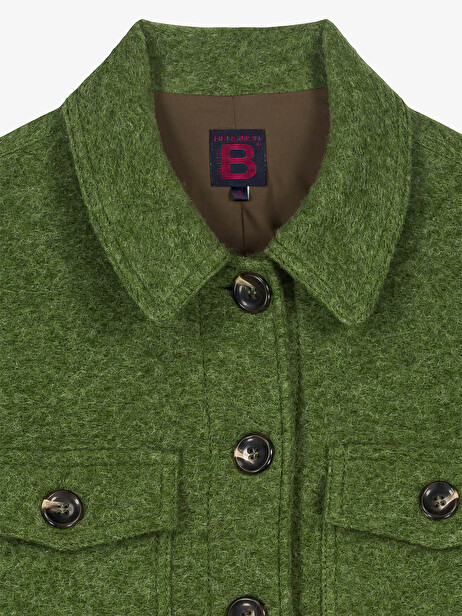 VESTE KOEN  Mousse , Pr&ecirc;t-&agrave;-porter Bensimon