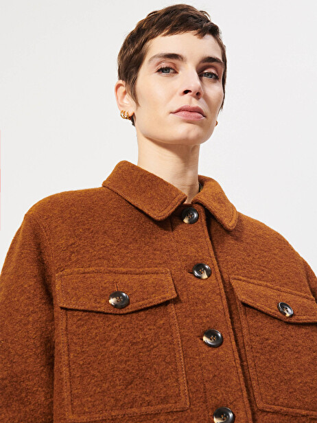 VESTE KOEN  Noisette , Prêt-à-porter Bensimon