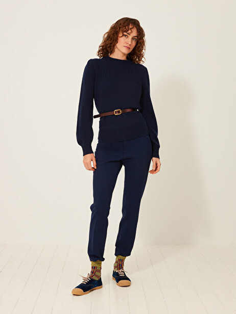 PANTALON ADEMAR  Bleu nuit , Prêt-à-porter Bensimon
