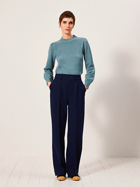 PANTALON DAMA  Bleu nuit , Prêt-à-porter Bensimon