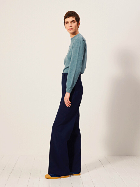 PANTALON DAMA  Bleu nuit , Prêt-à-porter Bensimon