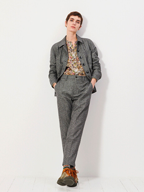 PANTALON BEGONIA  Gris , Prêt-à-porter Bensimon