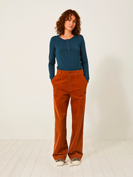 PANTALON DAMA  Noisette , Prêt-à-porter Bensimon