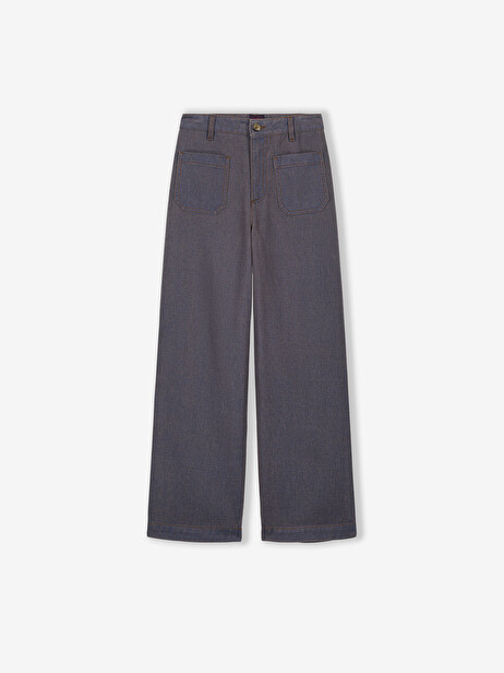 PANTALON BLUA  Bleu de chine , Prêt-à-porter Bensimon