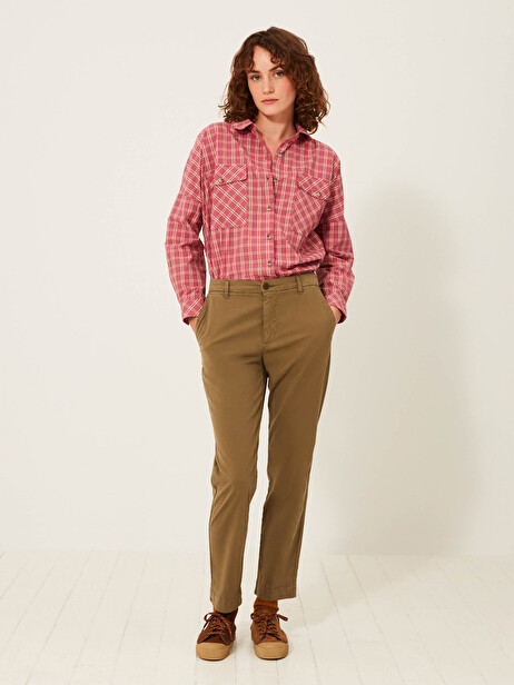 PANTALON GREGOIRE  Ecorce , Pr&ecirc;t-&agrave;-porter Bensimon