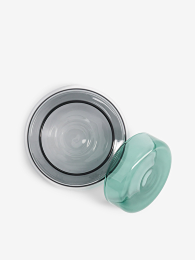 POT BICOLORE GRIS EMERAUDE  Gris fume , Maison Bensimon