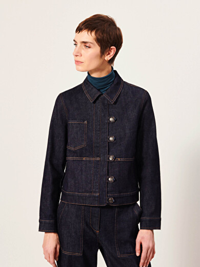 VESTE JALILA  Jean , Prêt-à-porter Bensimon