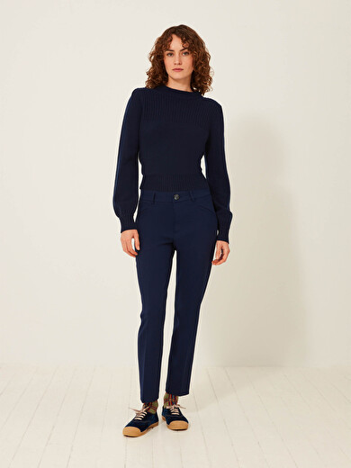 PANTALON ADEMAR  Bleu nuit , Prêt-à-porter Bensimon
