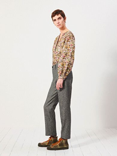 PANTALON BEGONIA  Gris , Prêt-à-porter Bensimon