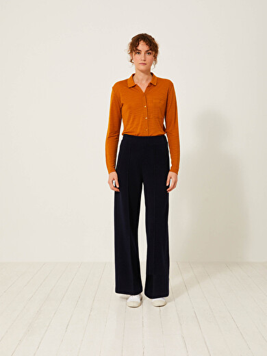 PANTALON HEIKO  Bleu nuit , Prêt-à-porter Bensimon