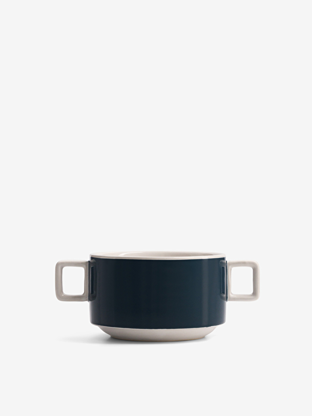 SET 2 TASSES BOWL GENERATION BLEU Bleu , Maison Bensimon