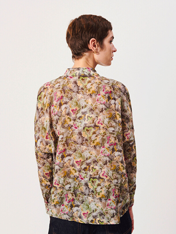 CHEMISE JANICE  Winter flower , Pr&ecirc;t-&agrave;-porter Bensimon