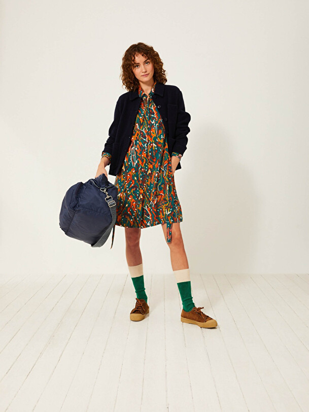VESTE GOLTA  Bleu nuit , Pr&ecirc;t-&agrave;-porter Bensimon