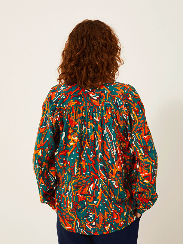 BLOUSE JOANIE ML  Sky view , Pr&ecirc;t-&agrave;-porter Bensimon