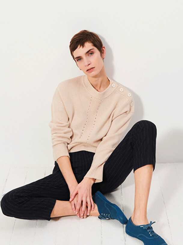 PANTALON ADEMAR Mafia stripes , Prêt-à-porter Bensimon