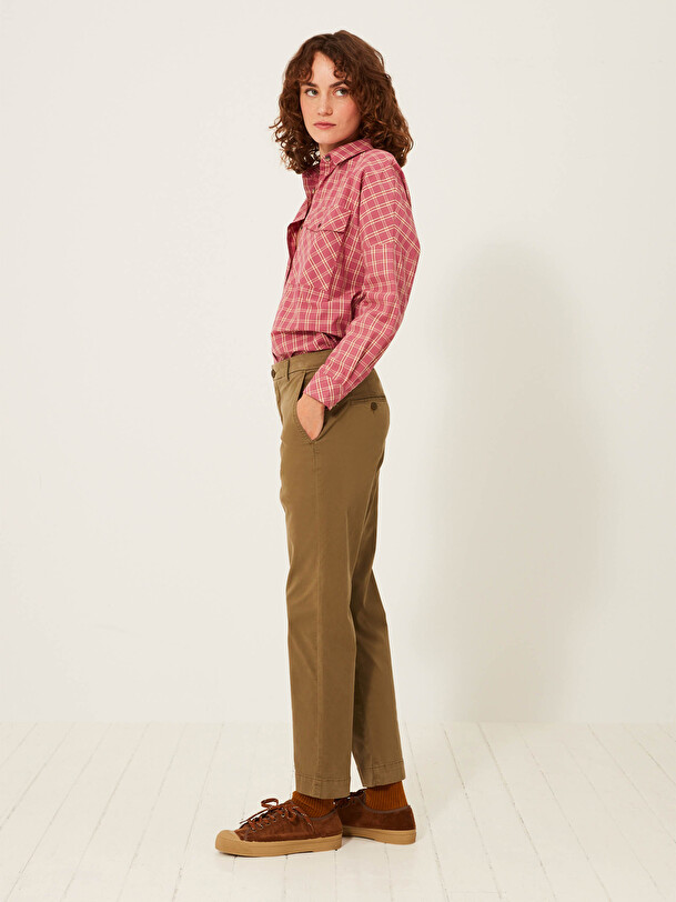 PANTALON GREGOIRE  Ecorce , Pr&ecirc;t-&agrave;-porter Bensimon