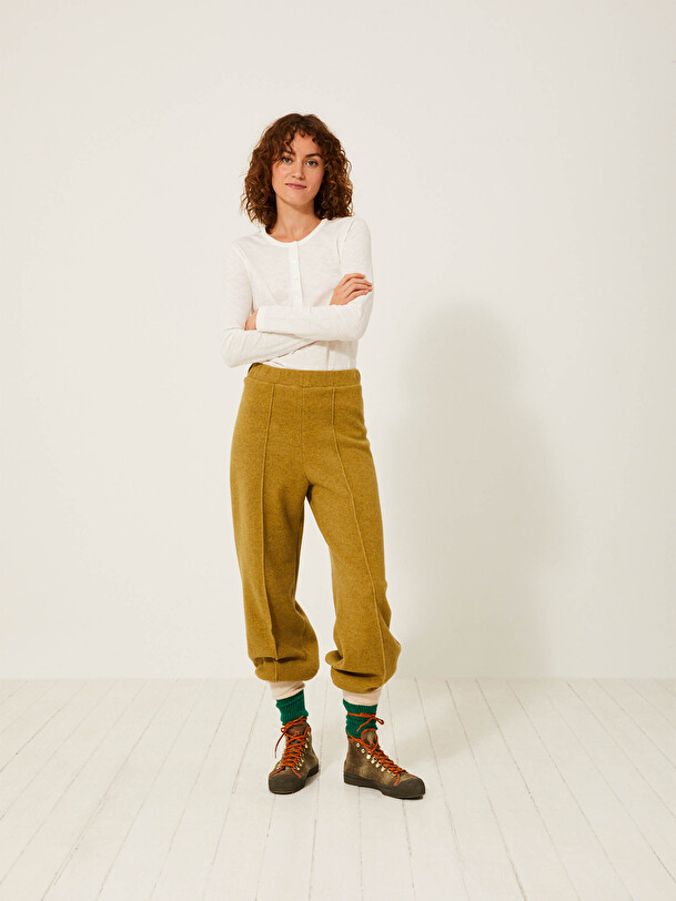 PANTALON HEIKO  Havane , Pr&ecirc;t-&agrave;-porter Bensimon