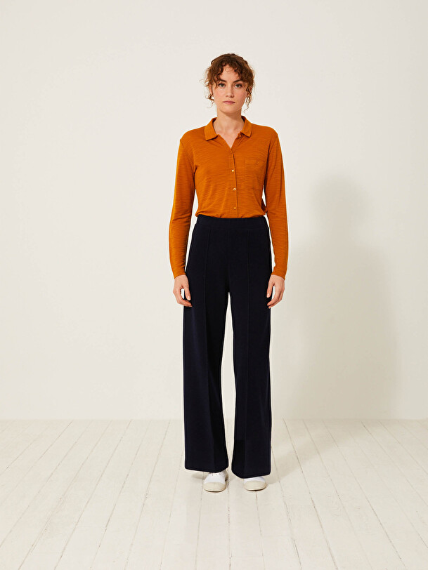 PANTALON HEIKO  Bleu nuit , Pr&ecirc;t-&agrave;-porter Bensimon