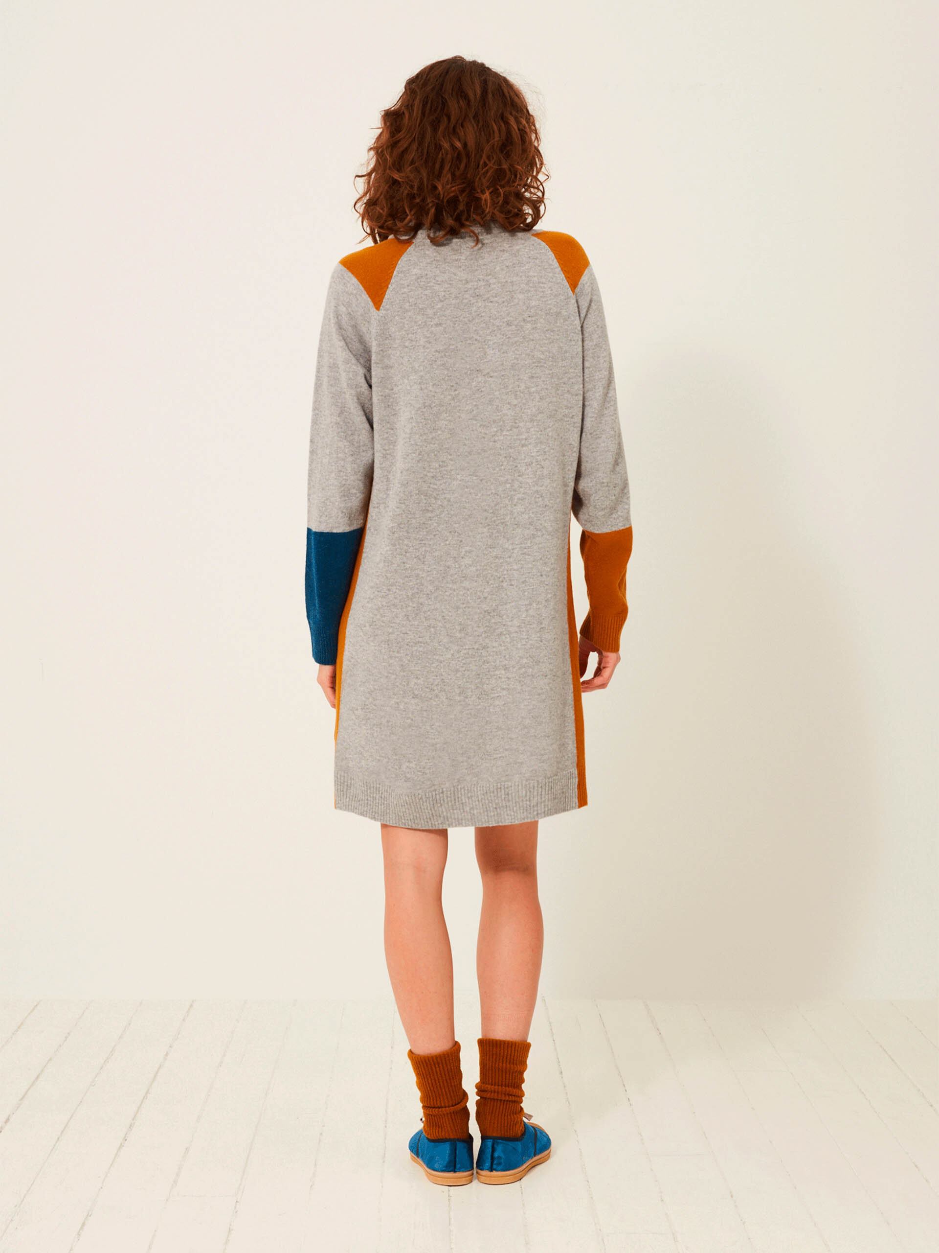 ROBE KRISTINA  Gris chine , Pr&ecirc;t-&agrave;-porter Bensimon