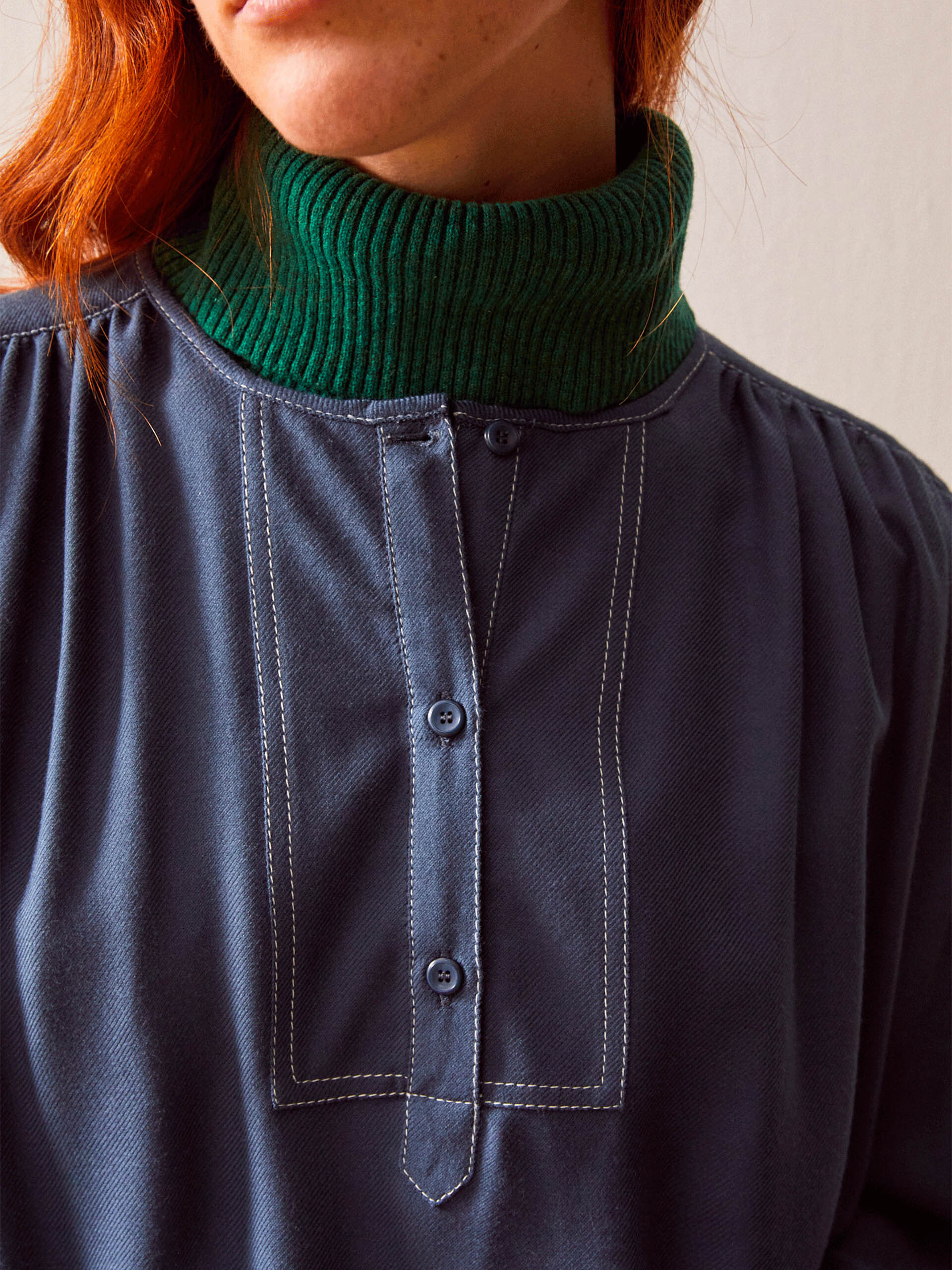 ROBE KOANIE  Cobalt , Pr&ecirc;t-&agrave;-porter Bensimon