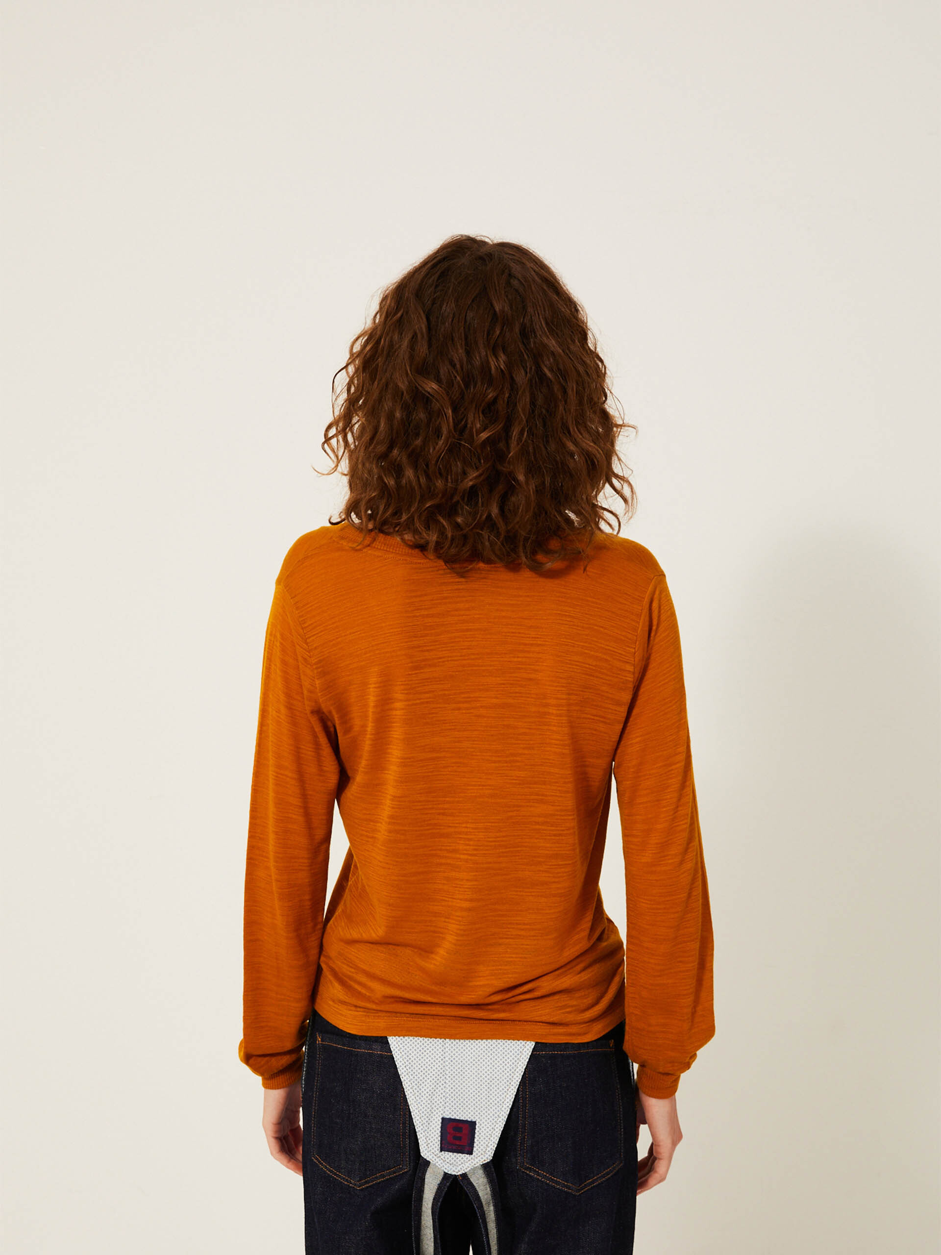 TEE SHIRT HARRIS ML  Miel , Pr&ecirc;t-&agrave;-porter Bensimon