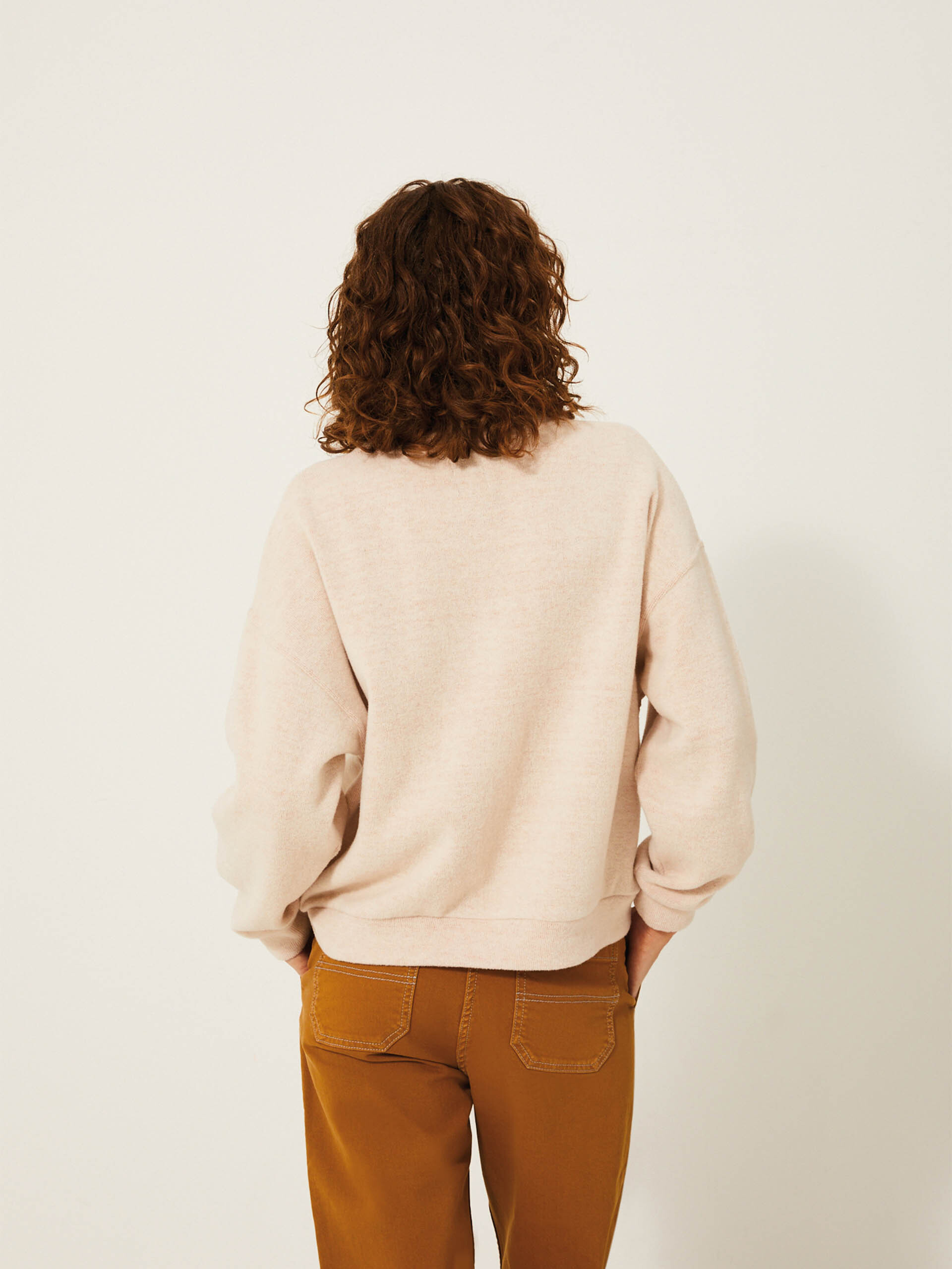 SWEAT KIMEO  Ecru , Pr&ecirc;t-&agrave;-porter Bensimon