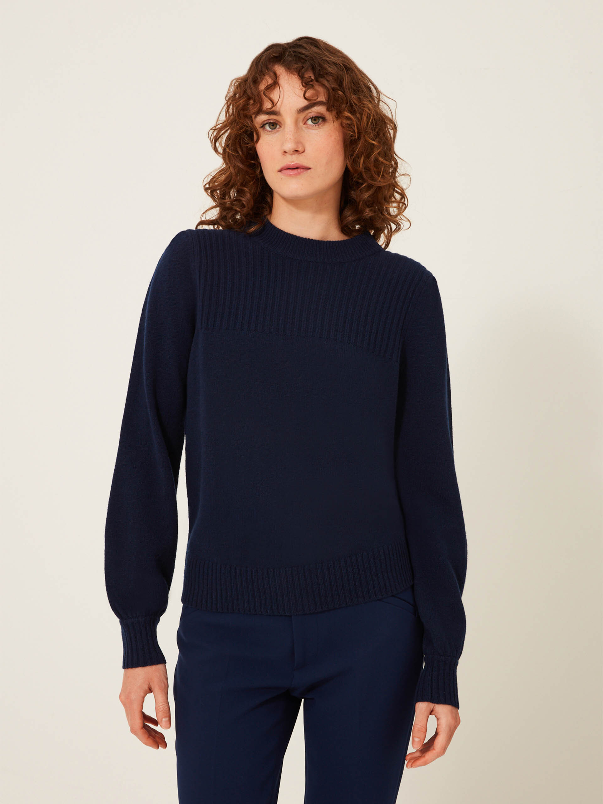 PULL KAMEL  Bleu nuit , Pr&ecirc;t-&agrave;-porter Bensimon