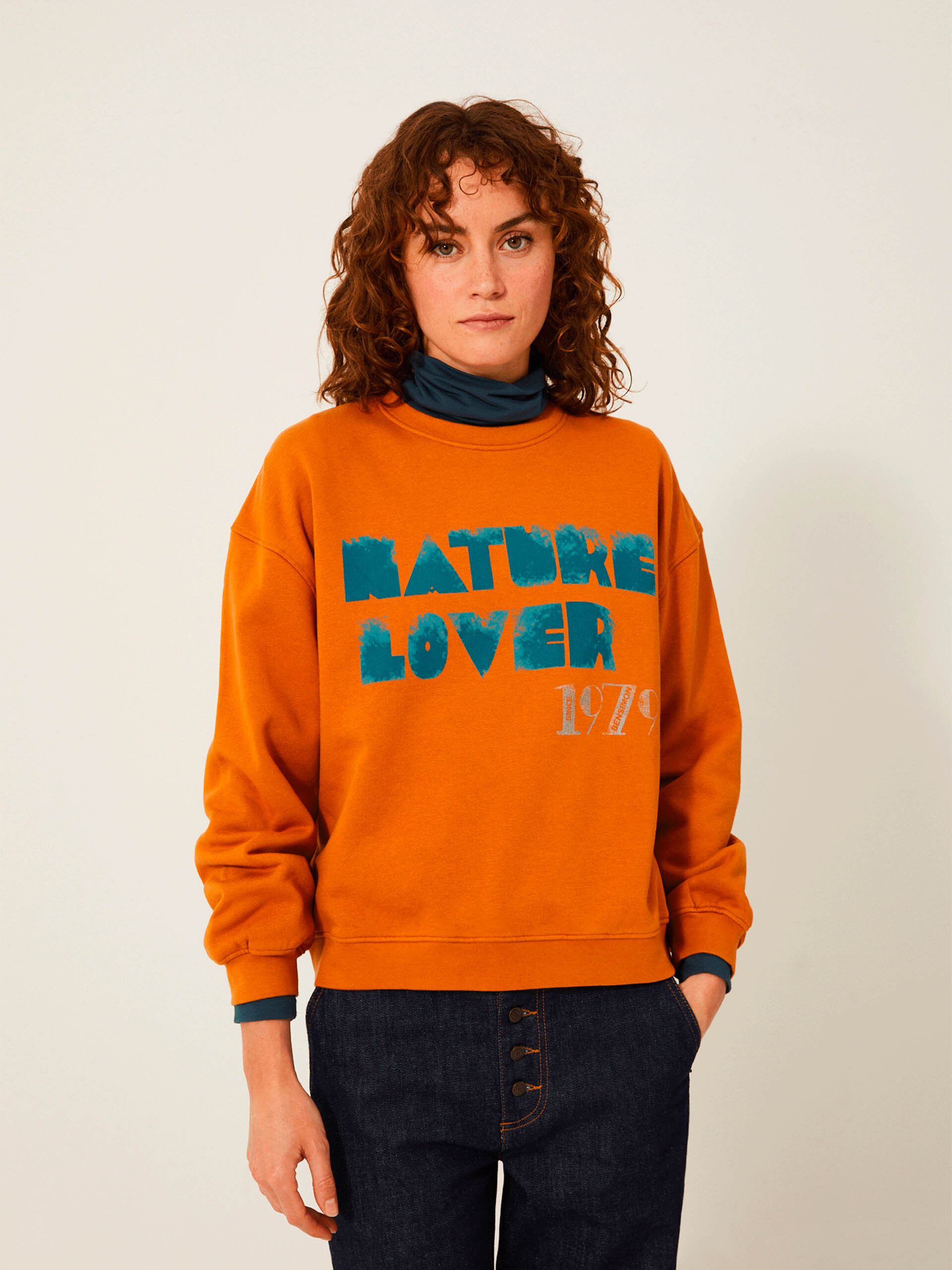 SWEAT JULIENE  Moka , Pr&ecirc;t-&agrave;-porter Bensimon