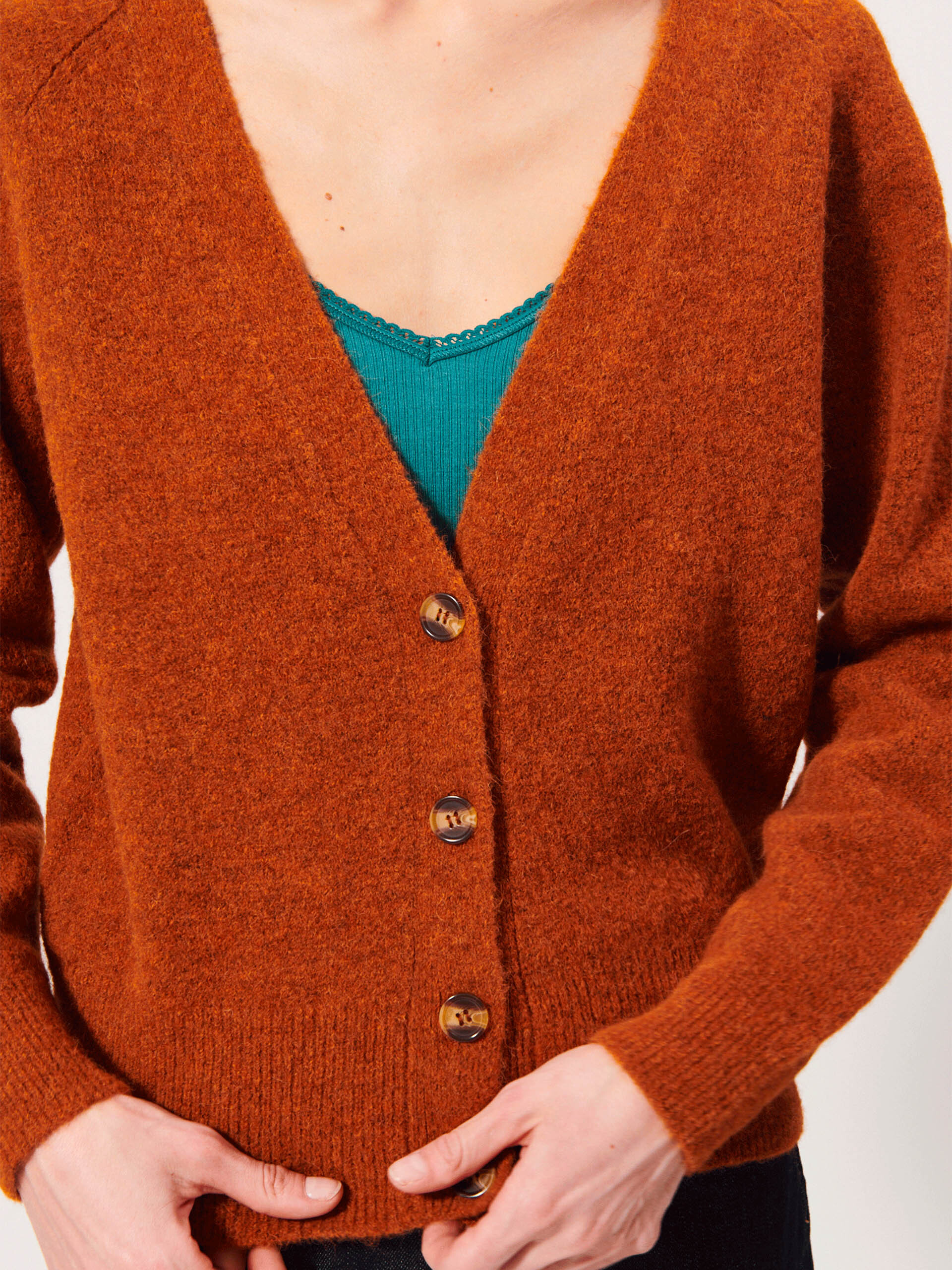 GILET GELMYRE  Paprika , Pr&ecirc;t-&agrave;-porter Bensimon