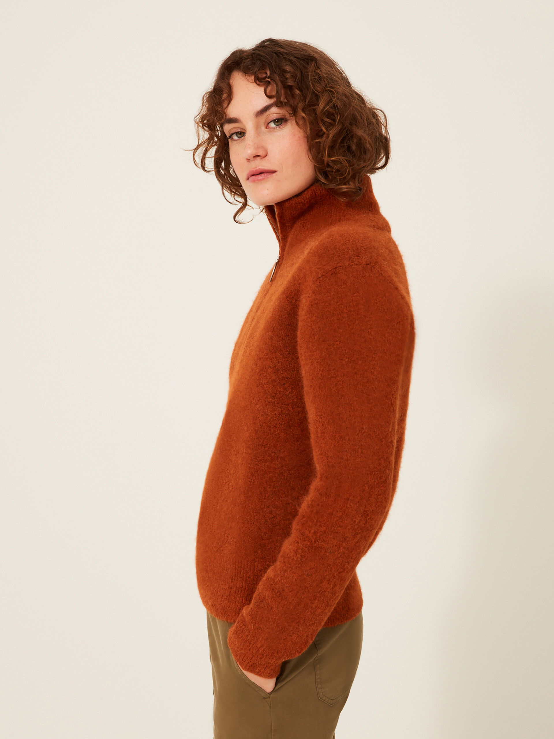 PULL GREG  Paprika , Pr&ecirc;t-&agrave;-porter Bensimon