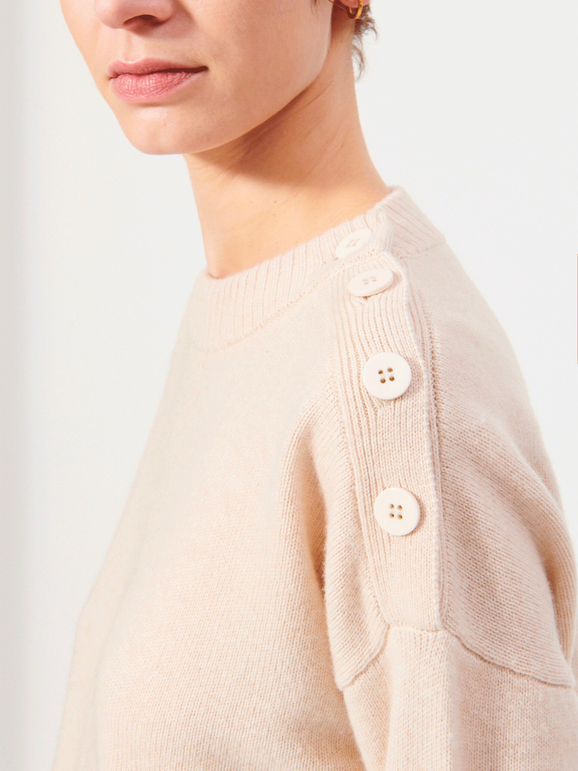 PULL KLEO  Creme , Pr&ecirc;t-&agrave;-porter Bensimon