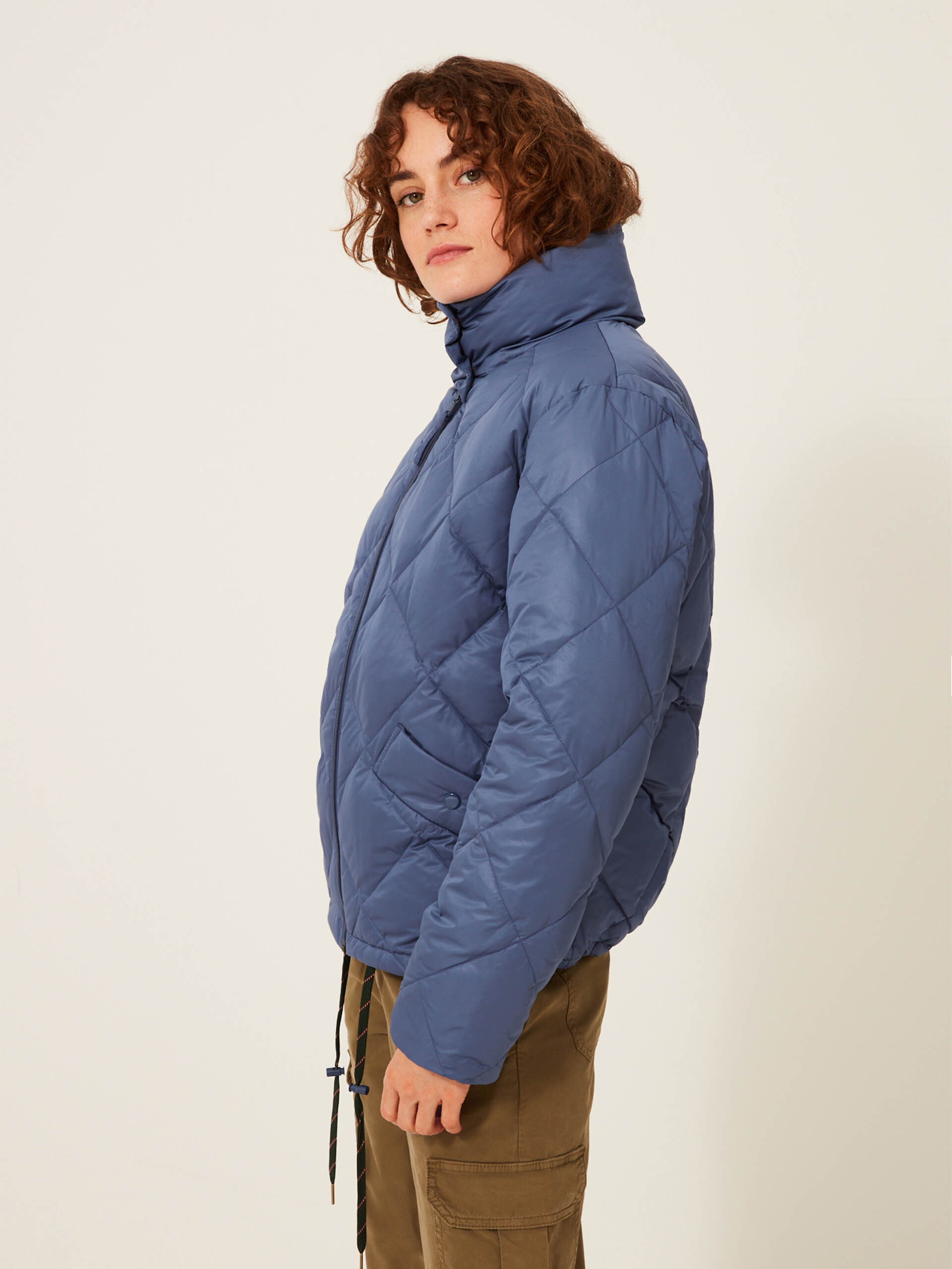 DOUDOUNE ENOLA Indigo , Prêt-à-porter Bensimon