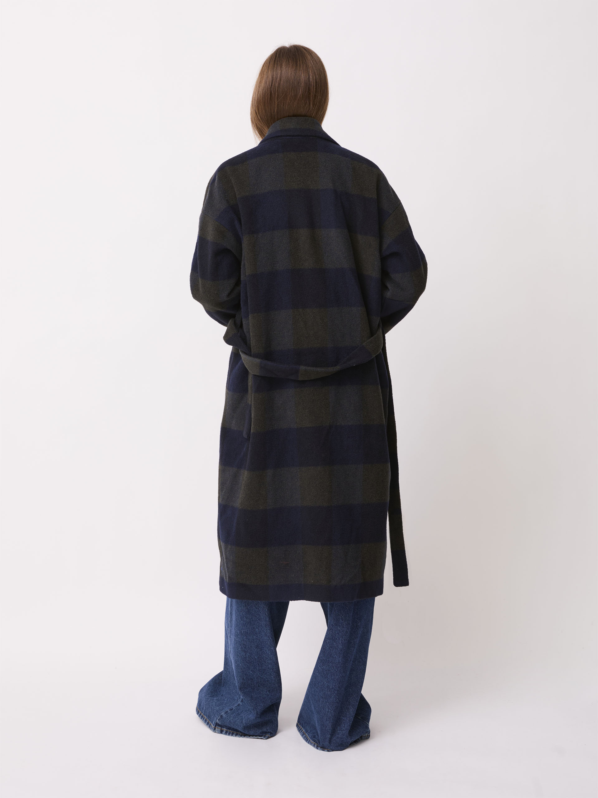 MANTEAU SAMCOAT  Acajou-kaki , Pr&ecirc;t-&agrave;-porter Bensimon