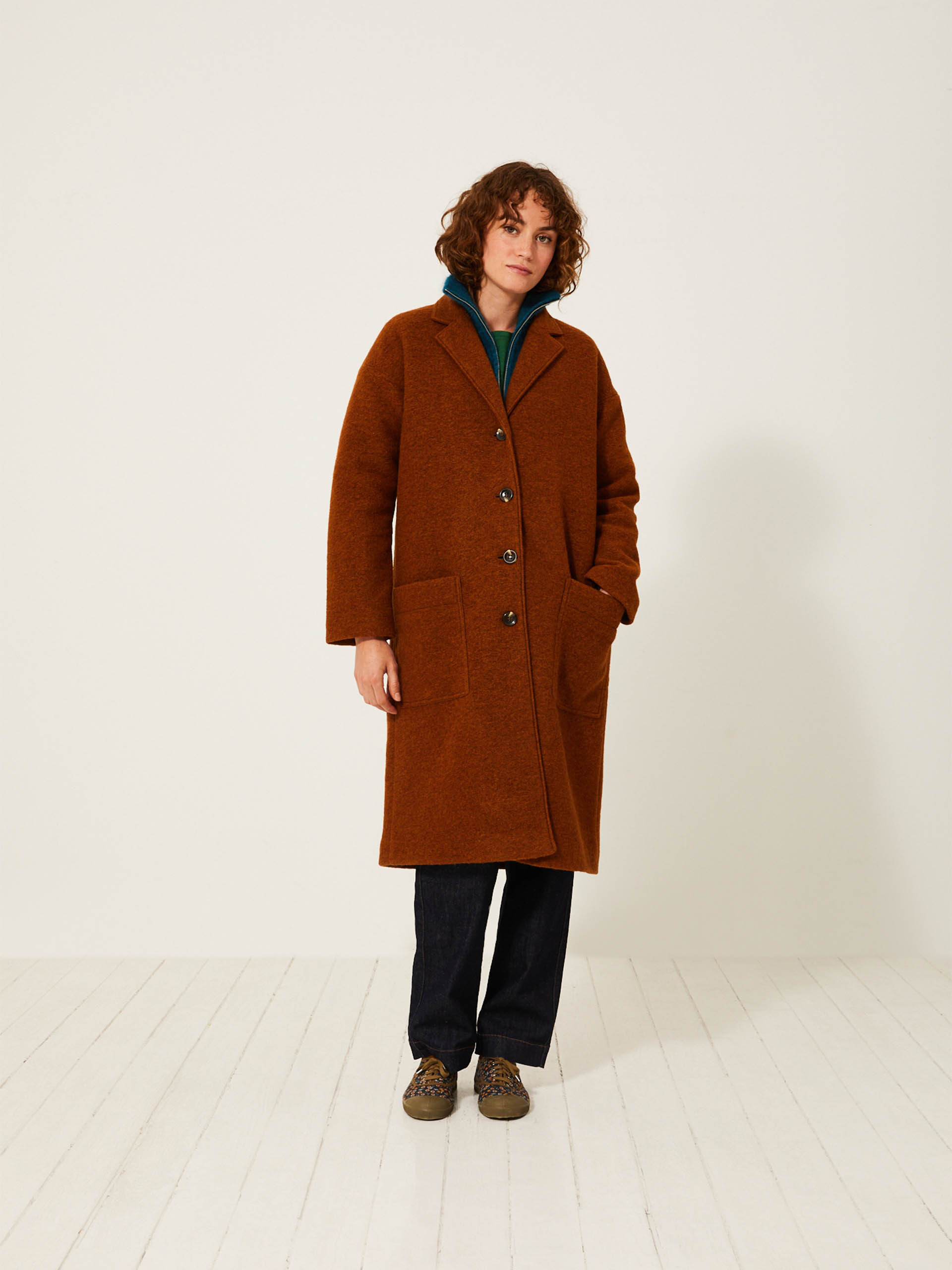 MANTEAU KLARA  Noisette , Pr&ecirc;t-&agrave;-porter Bensimon