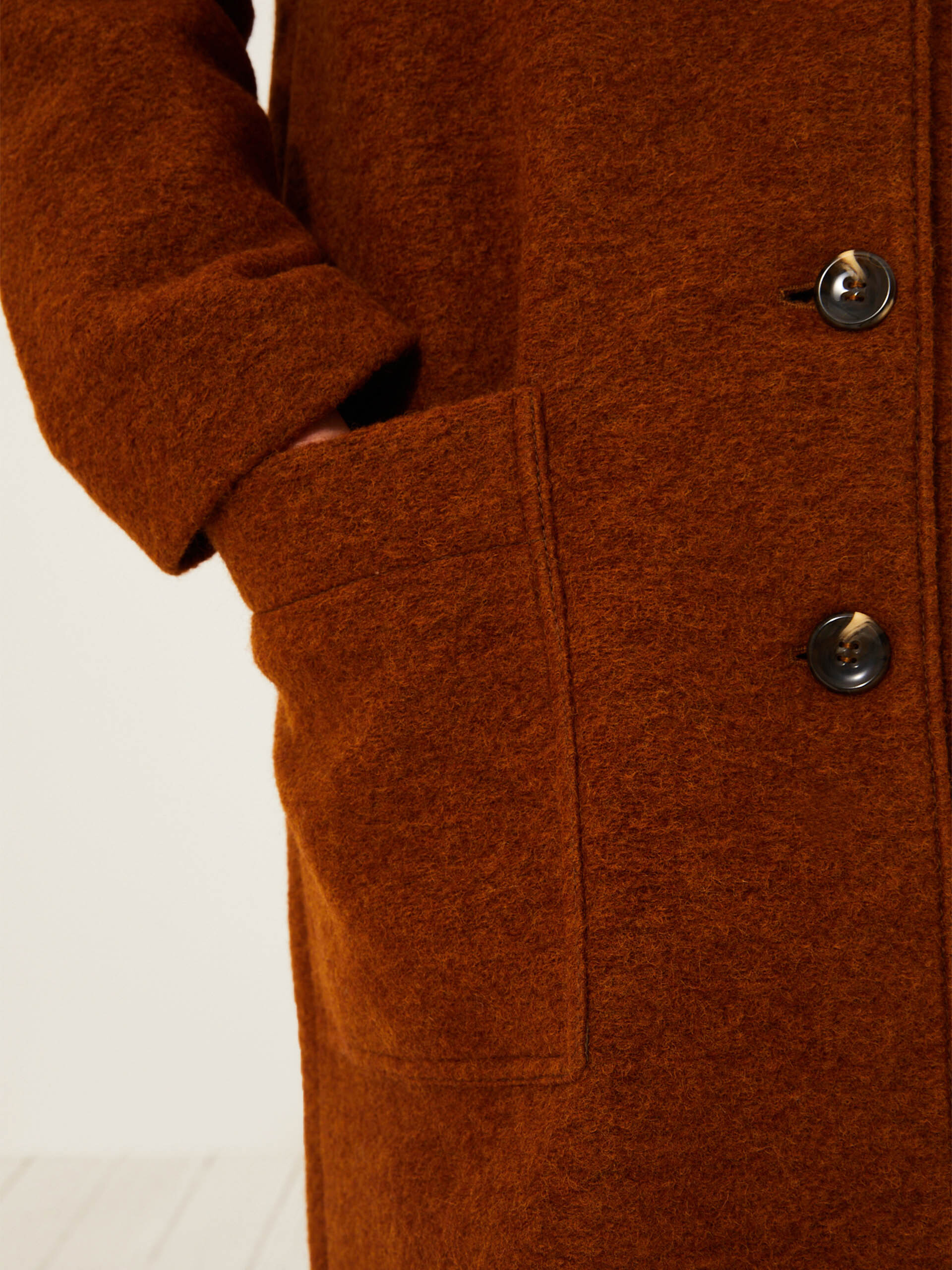 MANTEAU KLARA  Noisette , Pr&ecirc;t-&agrave;-porter Bensimon