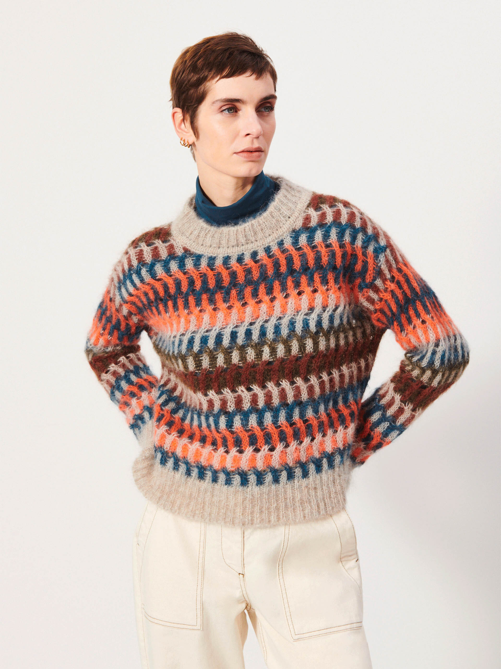 PULL KRISTAL  Multicolore , Pr&ecirc;t-&agrave;-porter Bensimon