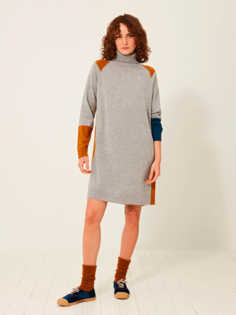 ROBE KRISTINA  Gris chine , Prêt-à-porter Bensimon