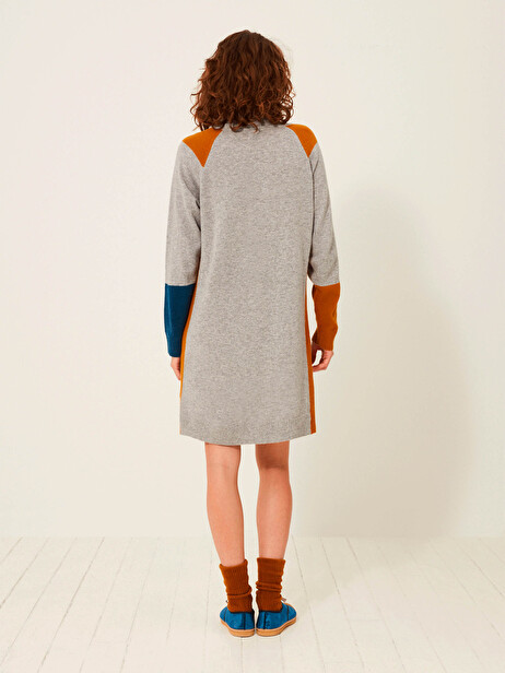 ROBE KRISTINA  Gris chine , Prêt-à-porter Bensimon