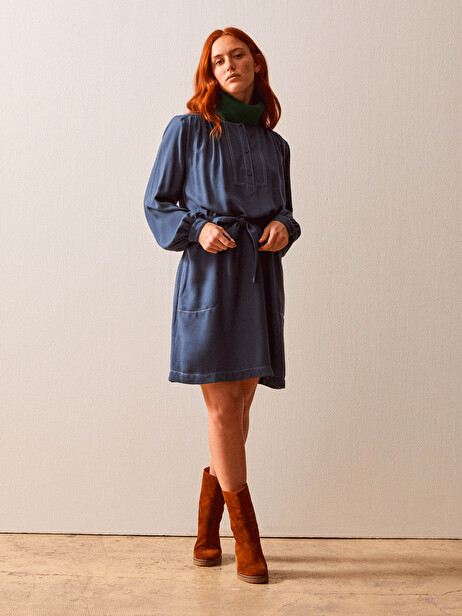 ROBE KOANIE  Cobalt , Prêt-à-porter Bensimon