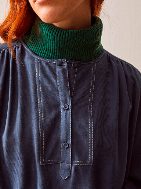 ROBE KOANIE  Cobalt , Prêt-à-porter Bensimon