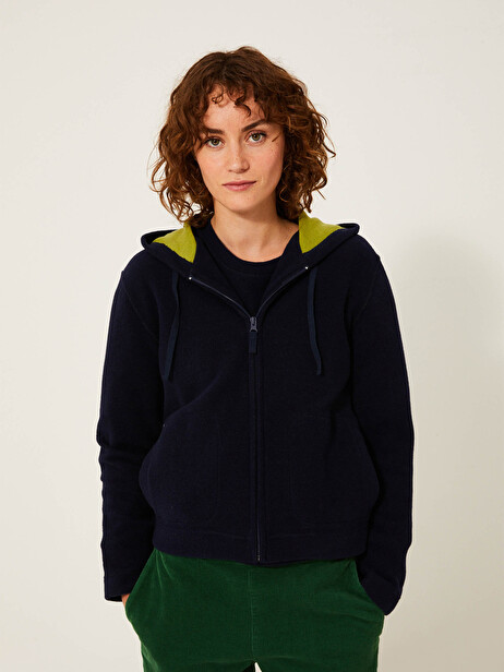 CARDIGAN GUILLEM  Bleu nuit , Prêt-à-porter Bensimon
