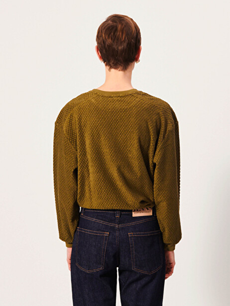 SWEAT JEROMINE  Ecorce , Prêt-à-porter Bensimon