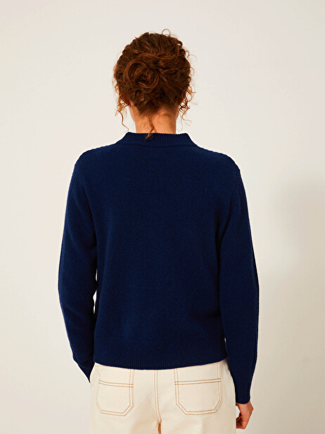 PULL KEDDY  Bleu nuit , Prêt-à-porter Bensimon