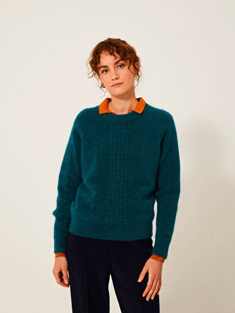 PULL KACIME  Libellule , Prêt-à-porter Bensimon