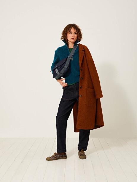 MANTEAU KLARA  Noisette , Prêt-à-porter Bensimon