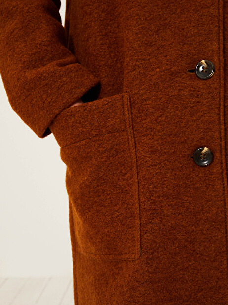 MANTEAU KLARA  Noisette , Prêt-à-porter Bensimon