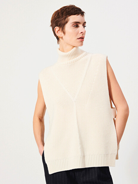 PULL KAEL  Ecru , Prêt-à-porter Bensimon