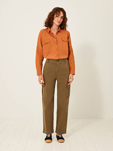 PANTALON ESTELLA  Ecorce , Prêt-à-porter Bensimon