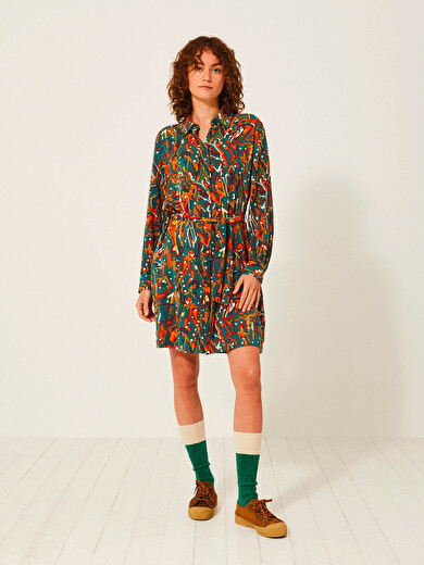 ROBE GLADYSA  Sky view , Prêt-à-porter Bensimon